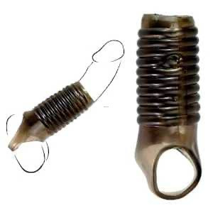 Men's penis sleeve for ejaculation.